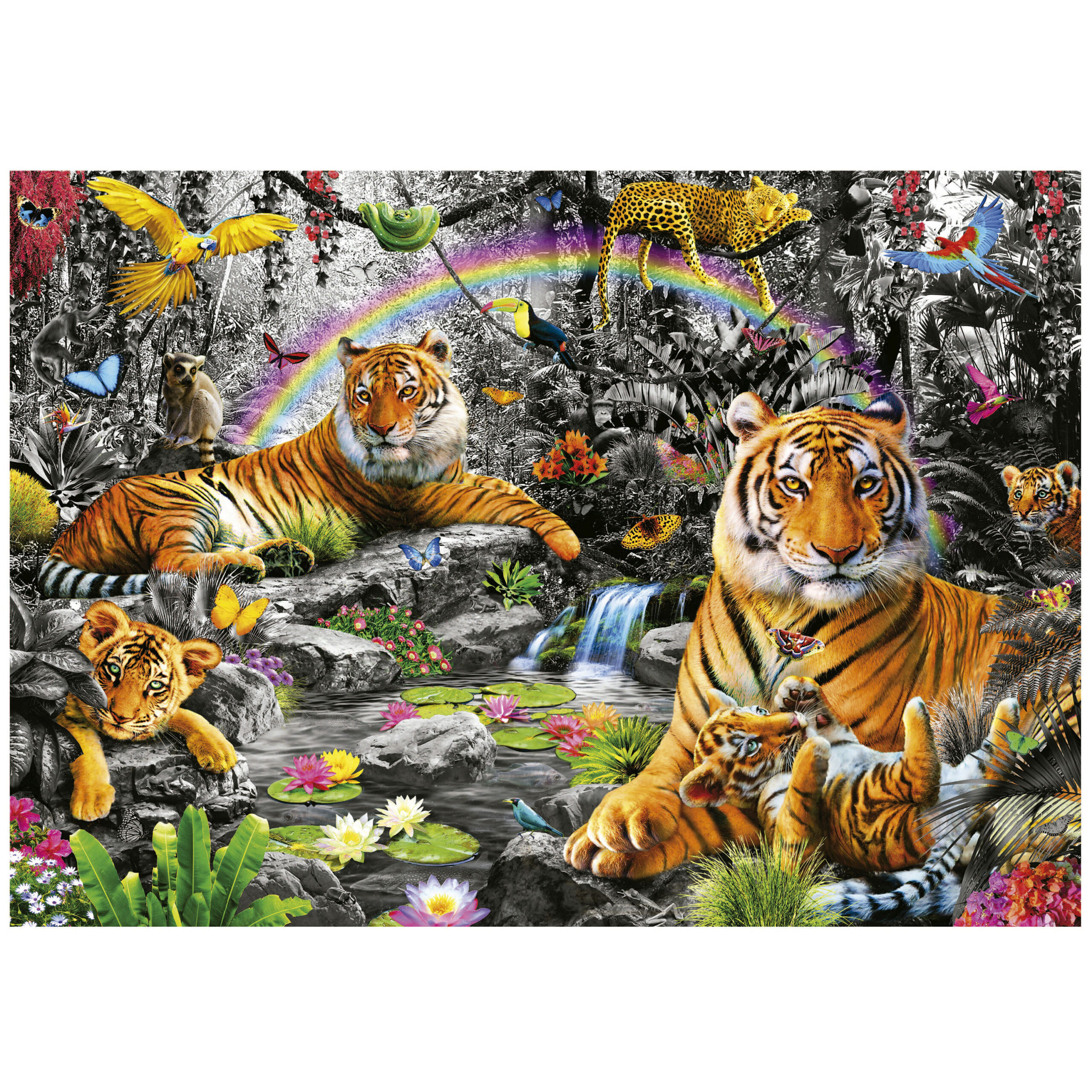 Educa borras 4000 Pieces Japanese Collage Puzzle Multicolor
