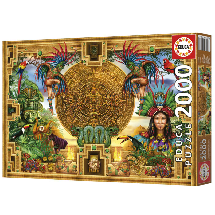 2000 Aztec Mayan Montage