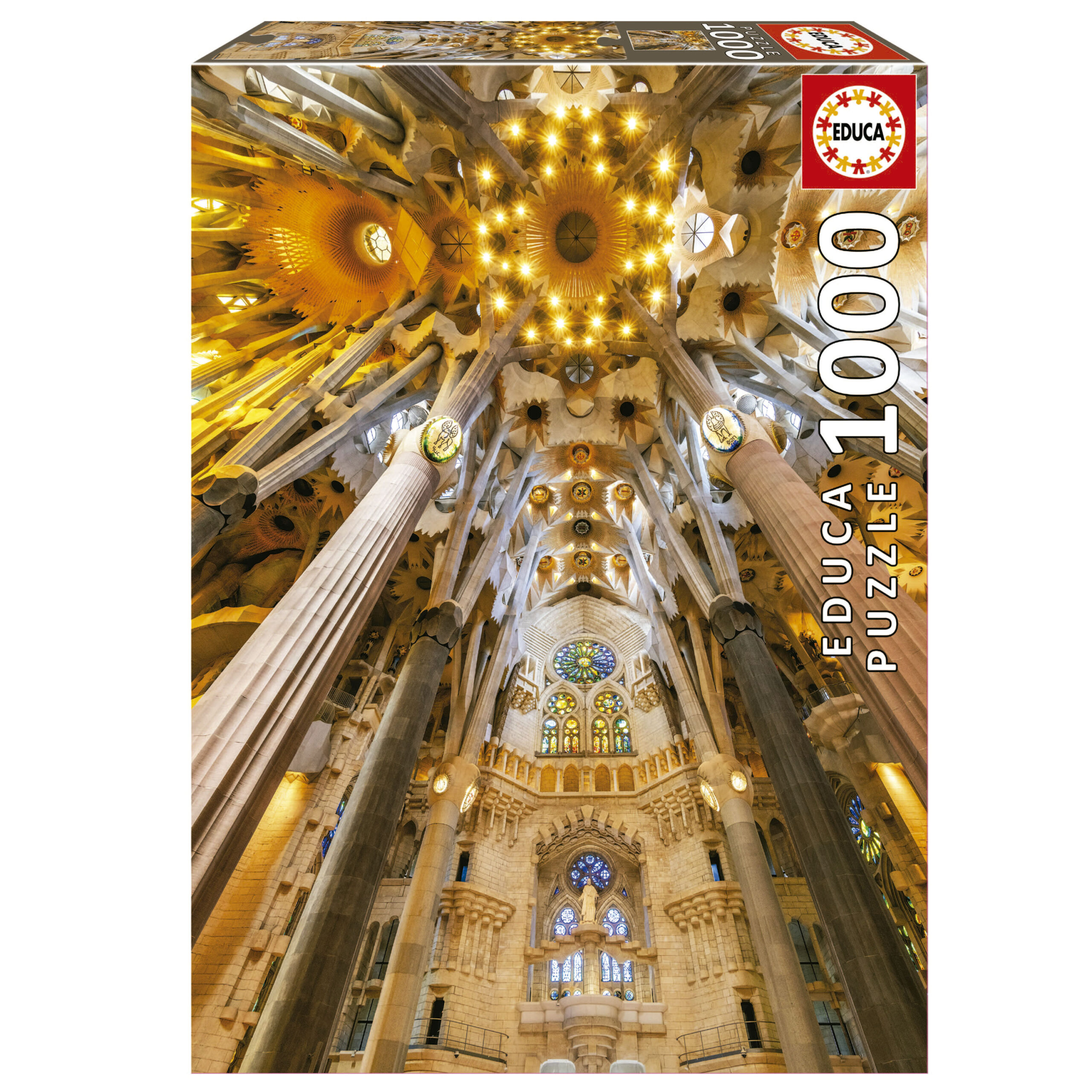 1000 Intérieur de La Sagrada Familia