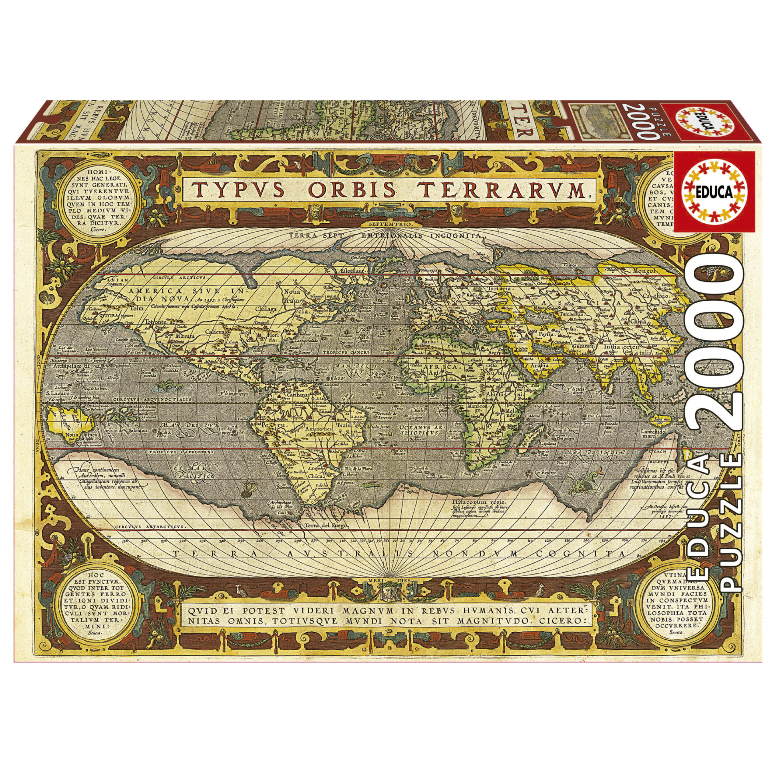 Puzzle 2000 pièces : Symboles d'Europe