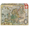 1000 Carte d'europe