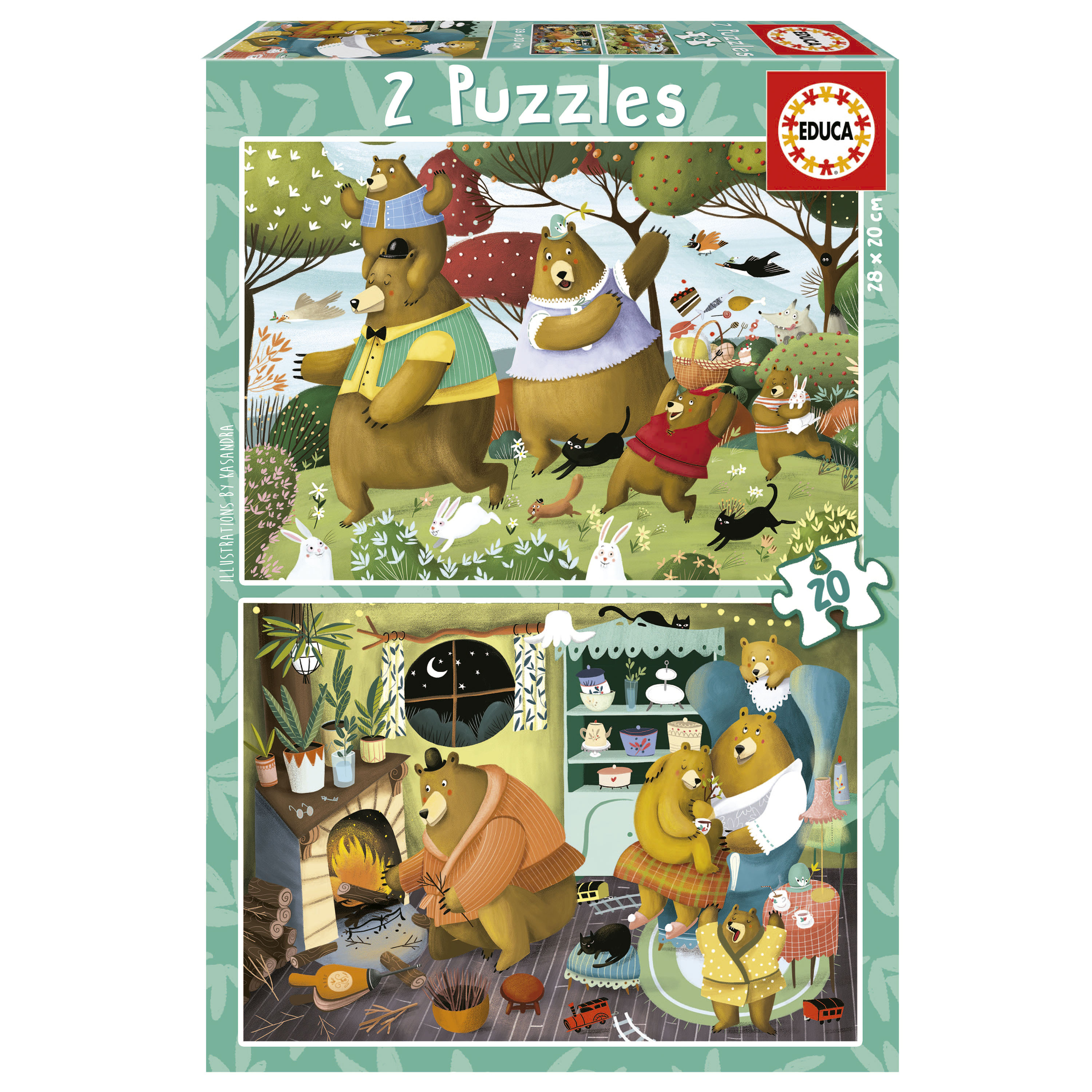 Puzzle Les Chaumières Fleuries Educa-16356 5000 pièces Puzzles