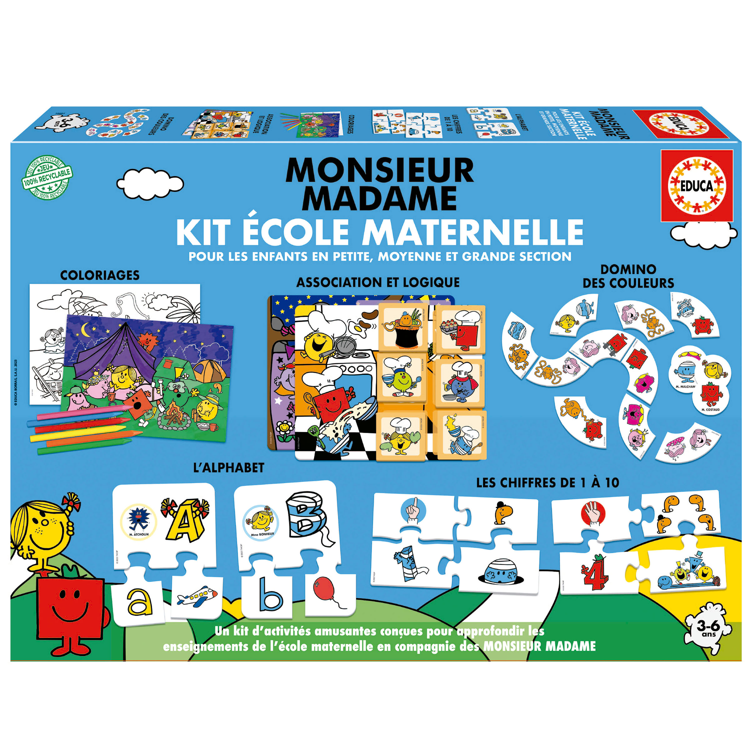 Kit École Maternelle M MME