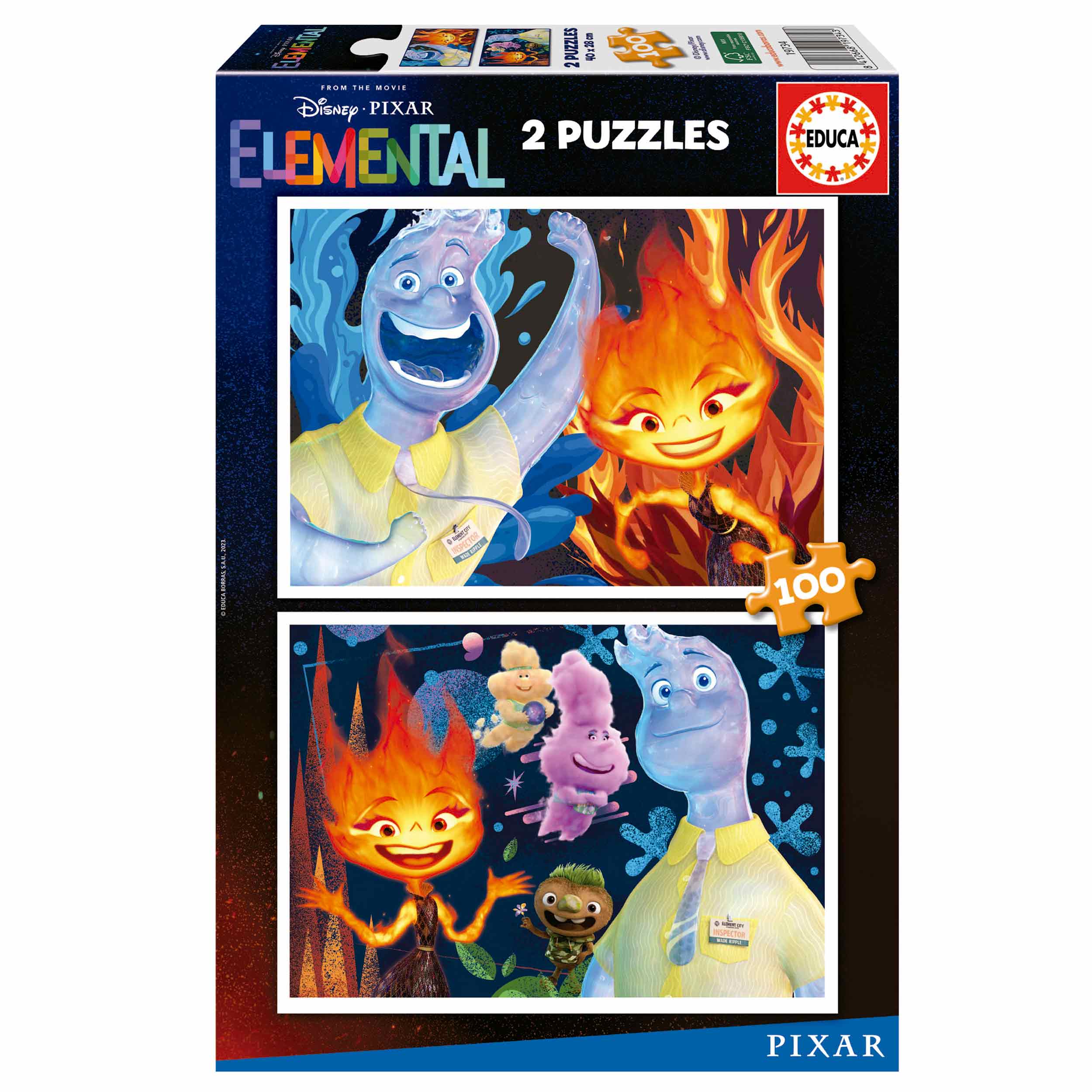 Malette Puzzles Progréssifs Bluey 12+16+20+25 - Educa Borras