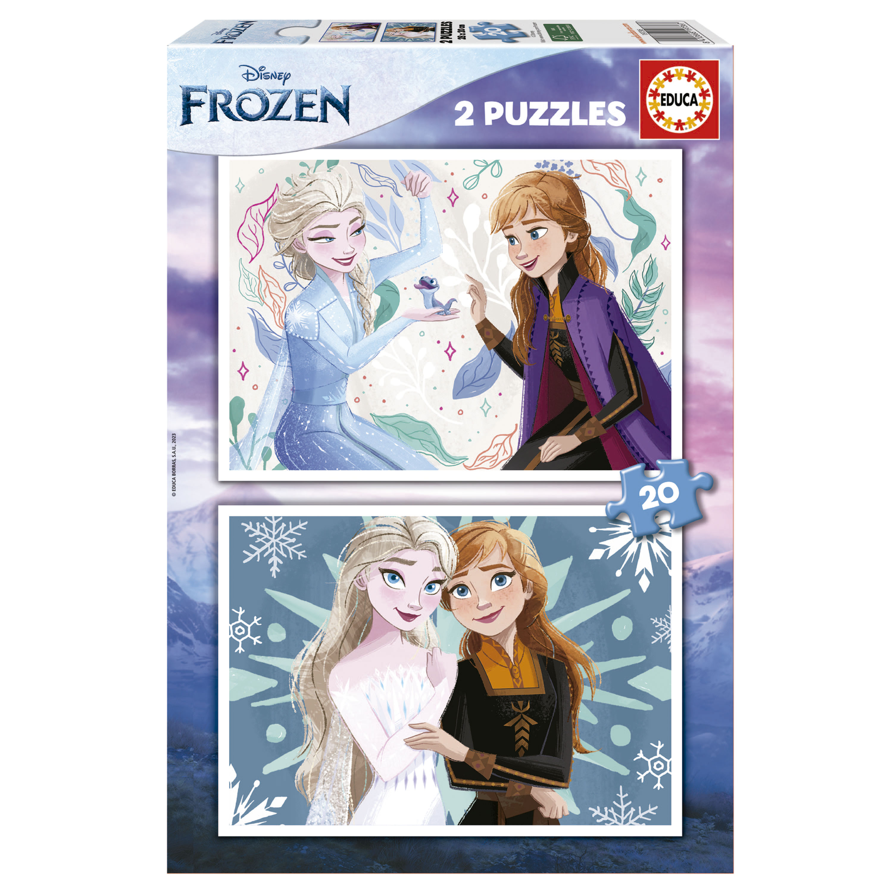 2×20 Reine Des Neiges