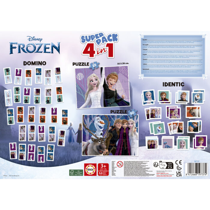 Superpack 4 in 1 Frozen