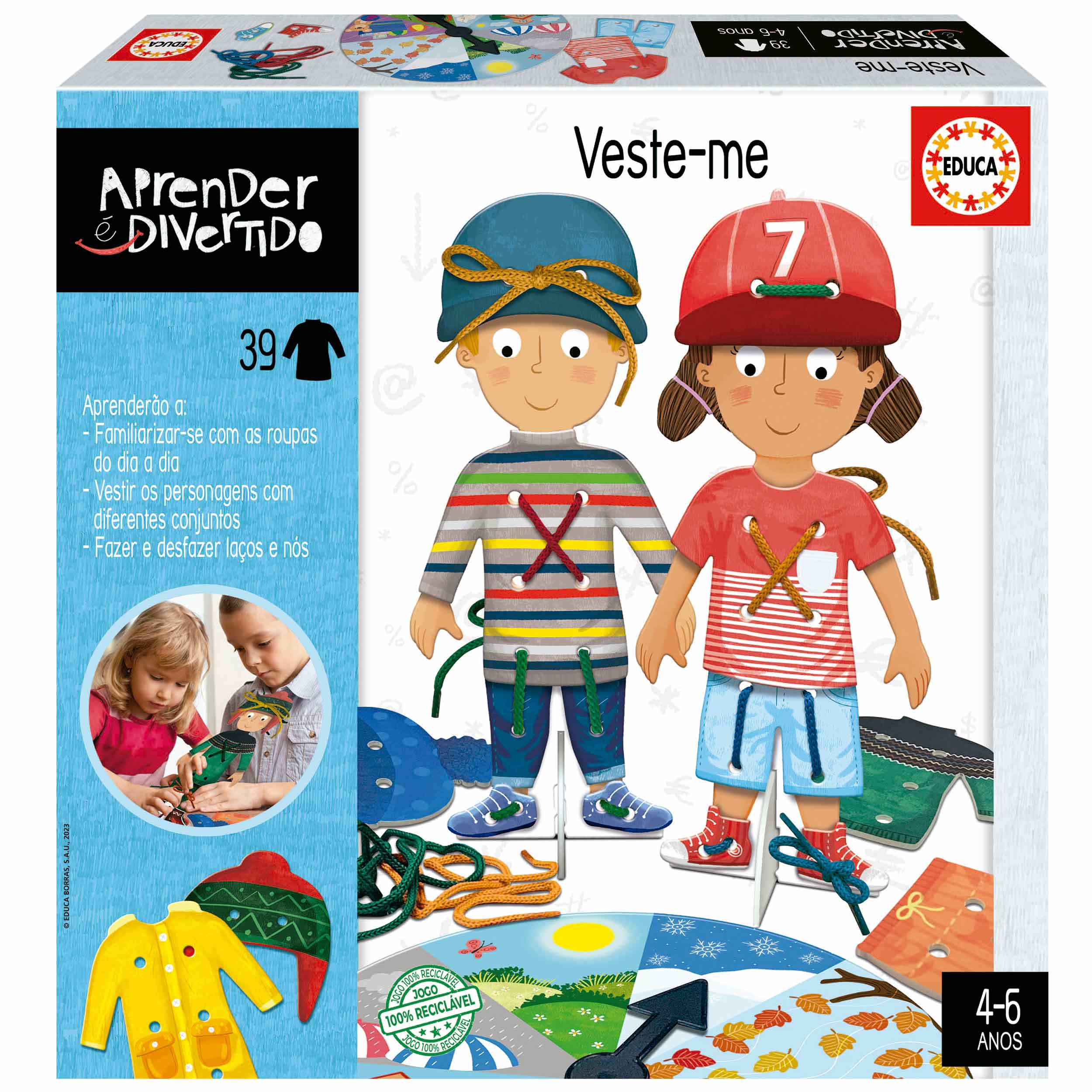 Puzzle números em madeira - 2-4 anos, 5-7 anos, Brinquedos