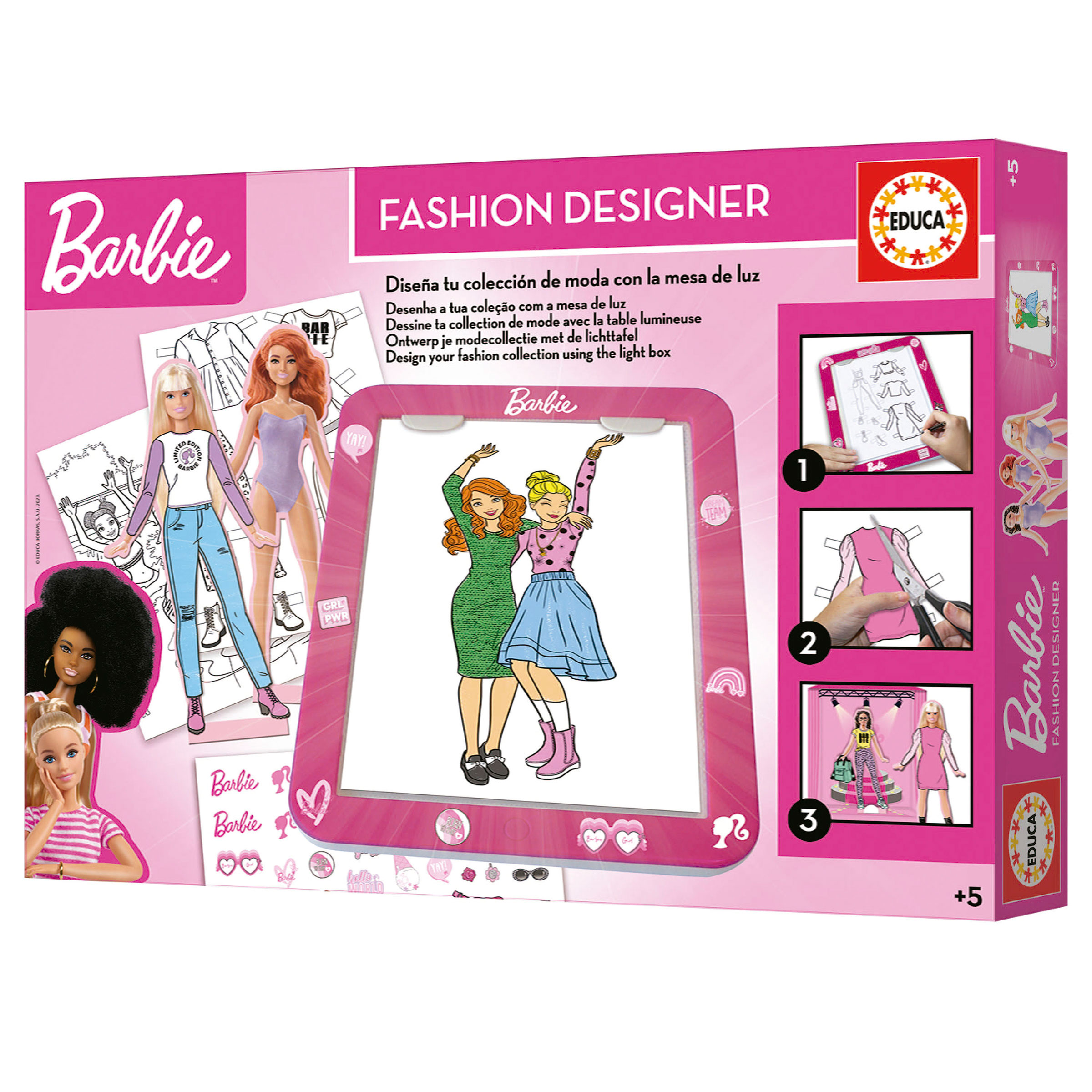 Fashion Designer Barbie - Educa Borras