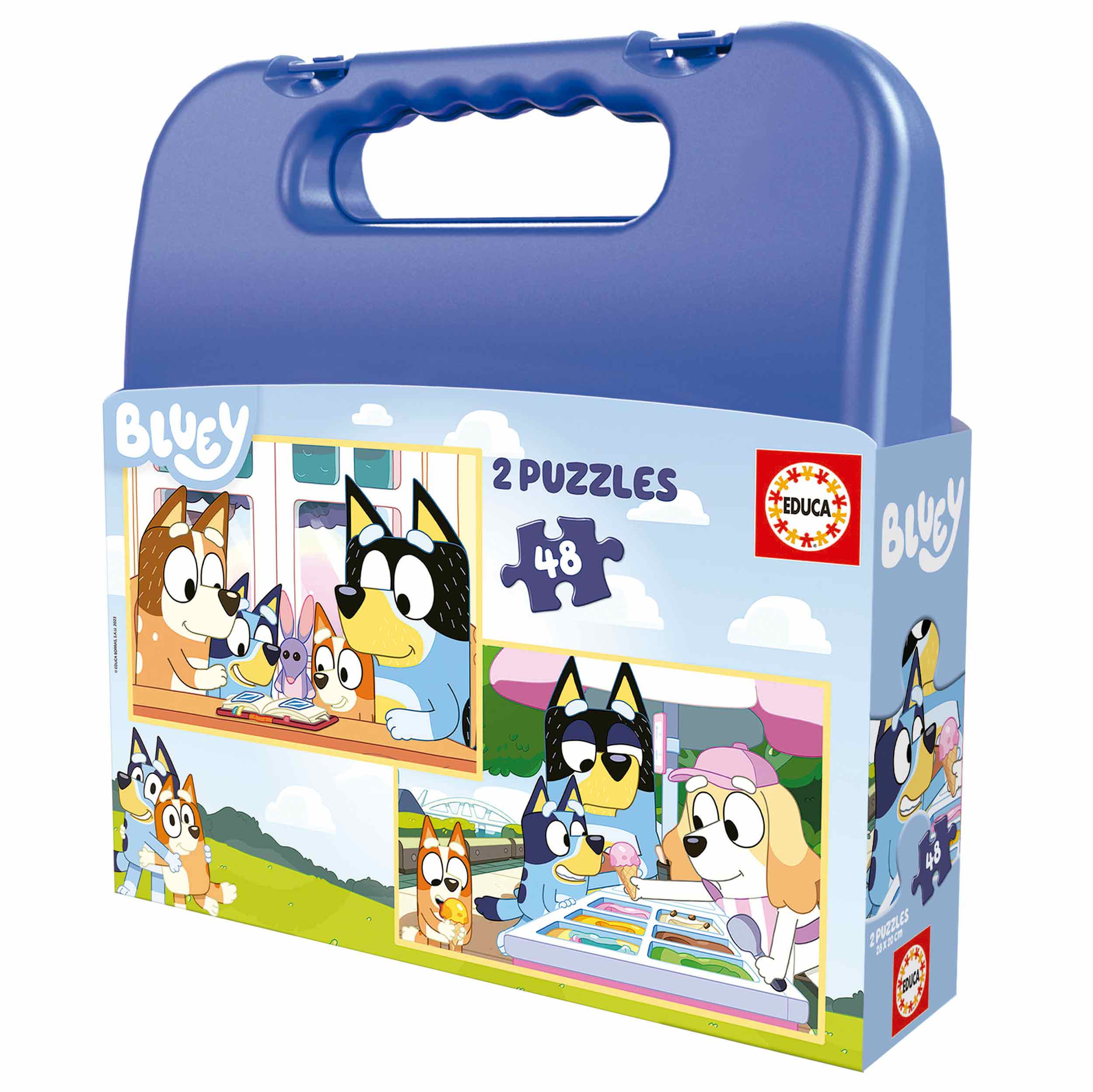 2x48 Bluey Case - Educa Borras