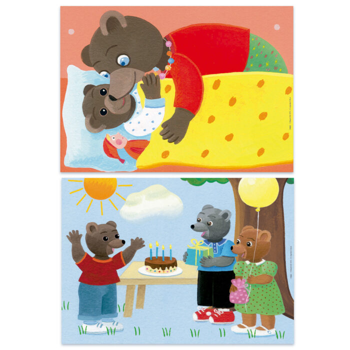 2x20 Petit Ours Brun