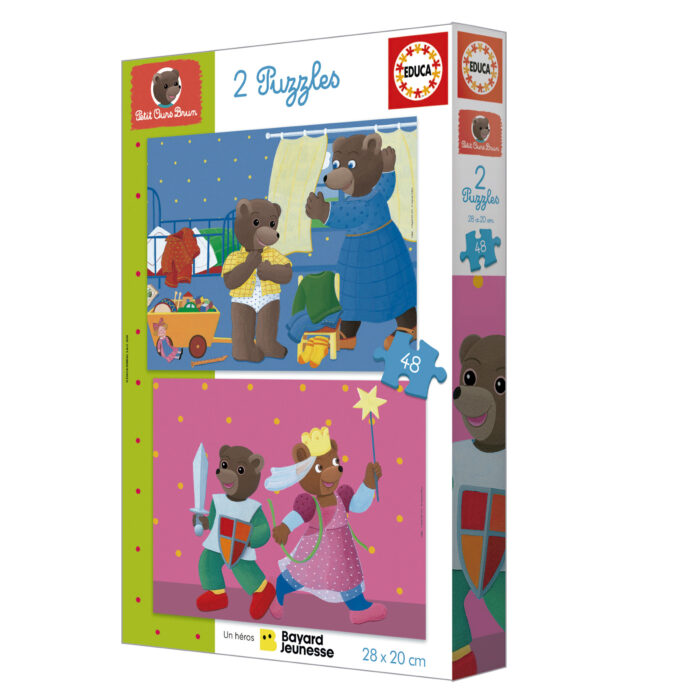 2x48 Petit Ours Brun