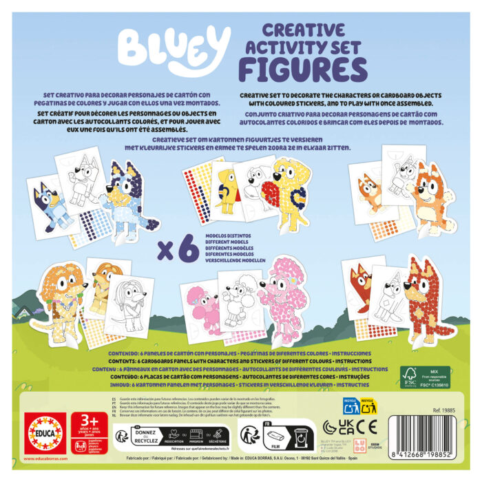 Templates Bluey "Creative Activity Set"