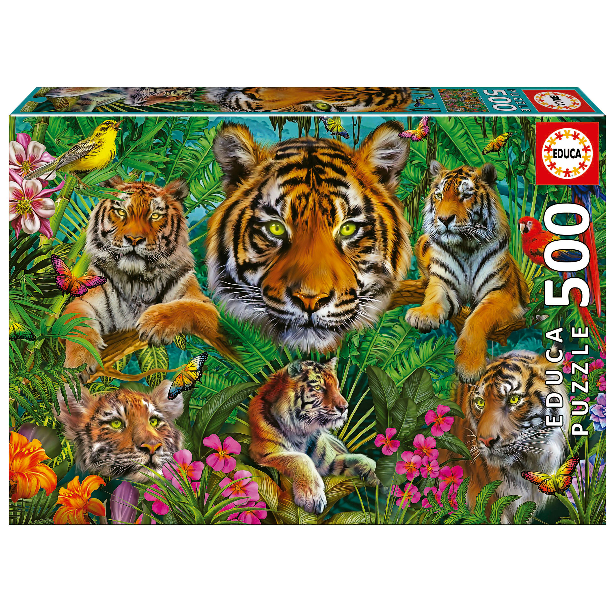 500 Tiger Jungle - Educa Borras
