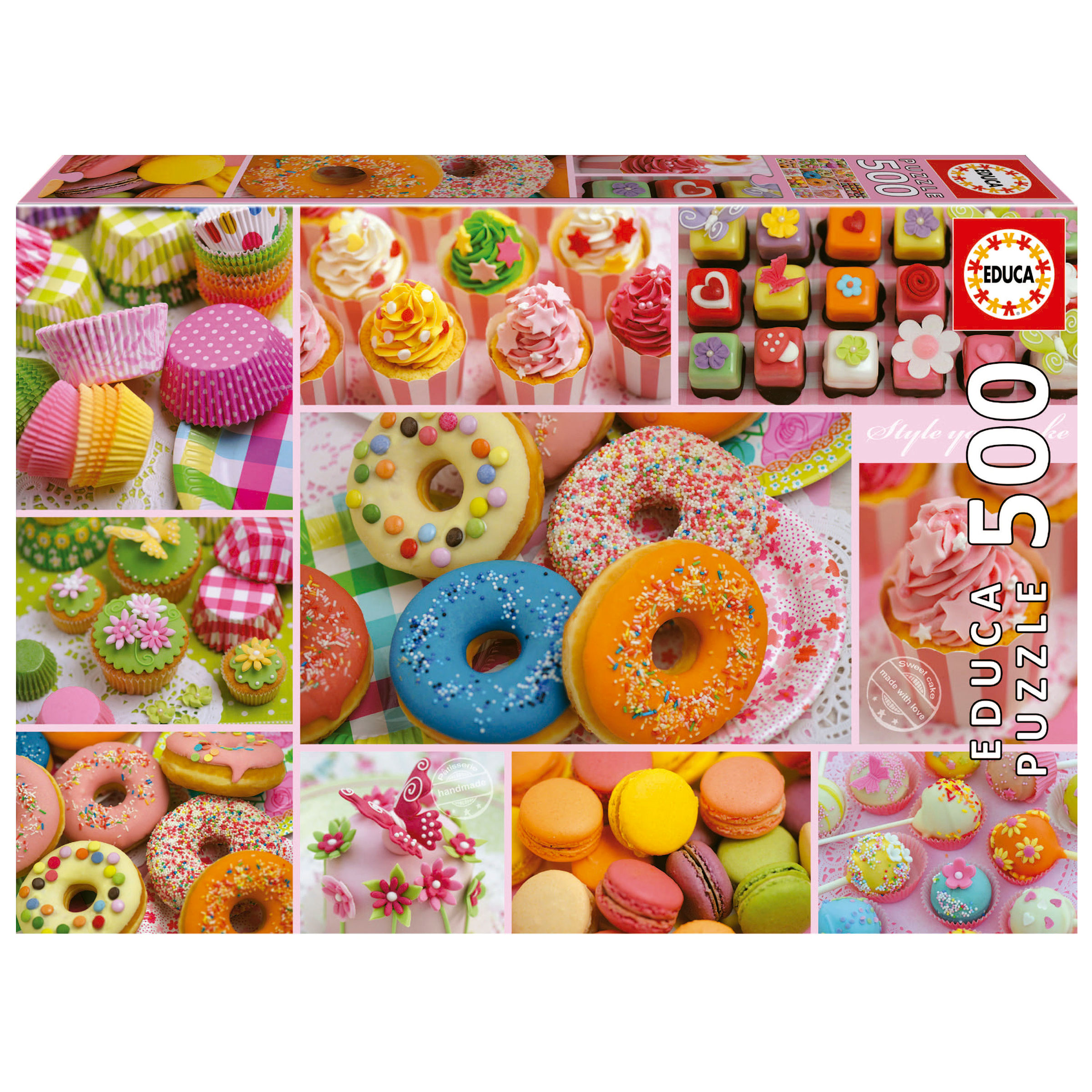500 Collage de dulces