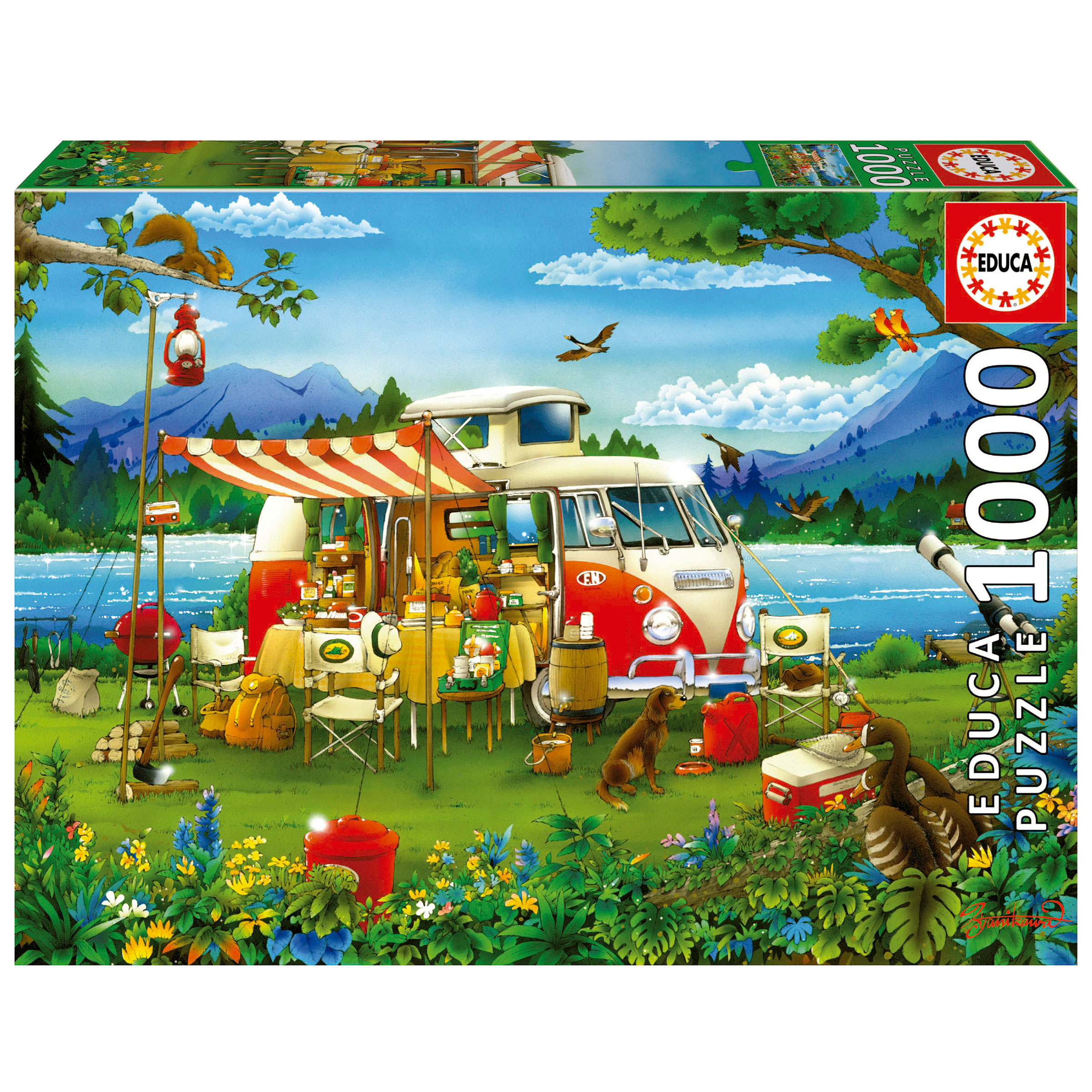 1000 Camping Holiday