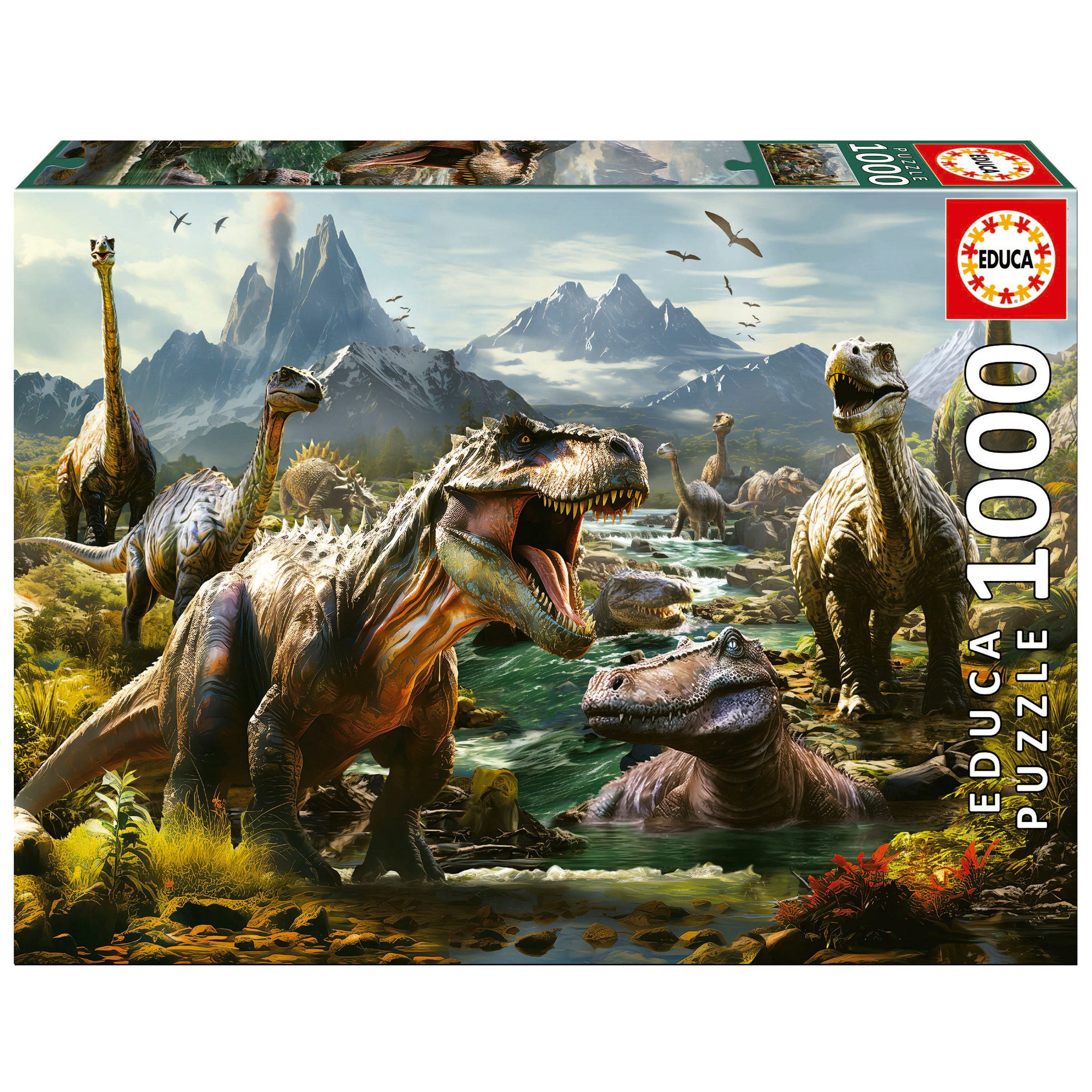 1000 Dinosaurios feroces
