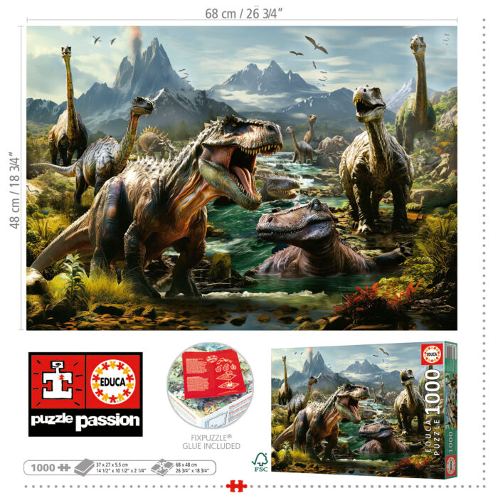 1000 Dinossauros Ferozes