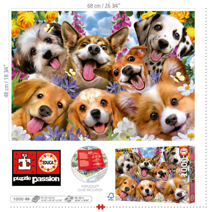 1000 Selfie de perritos