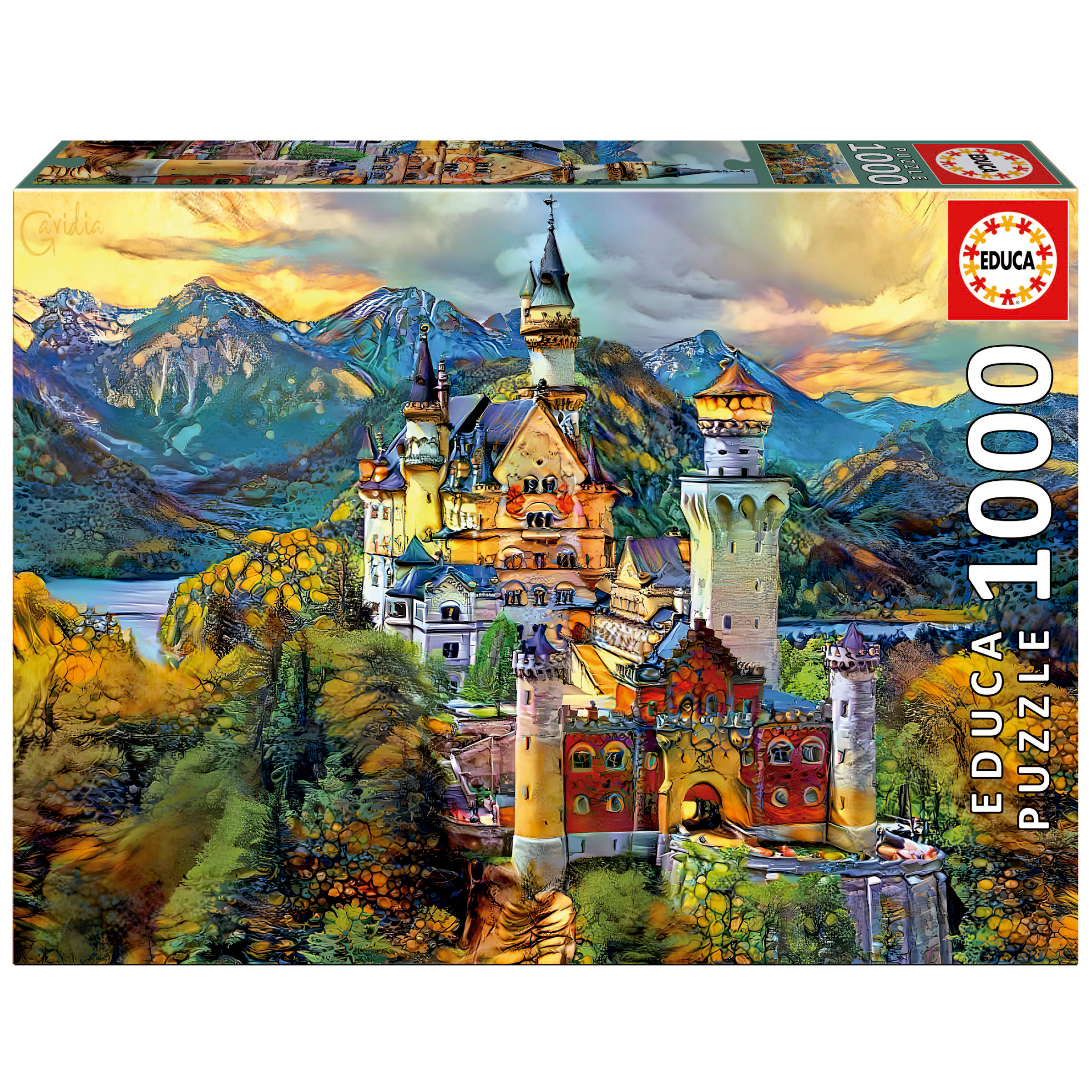 1000 Castillo de Neuschwanstein, ´Dream City Art´