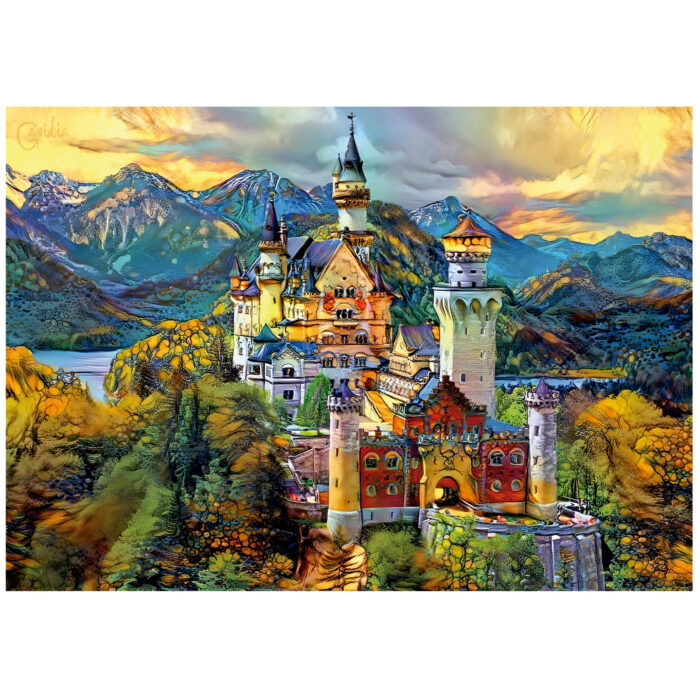 1000 Castelo de Neuschwanstein