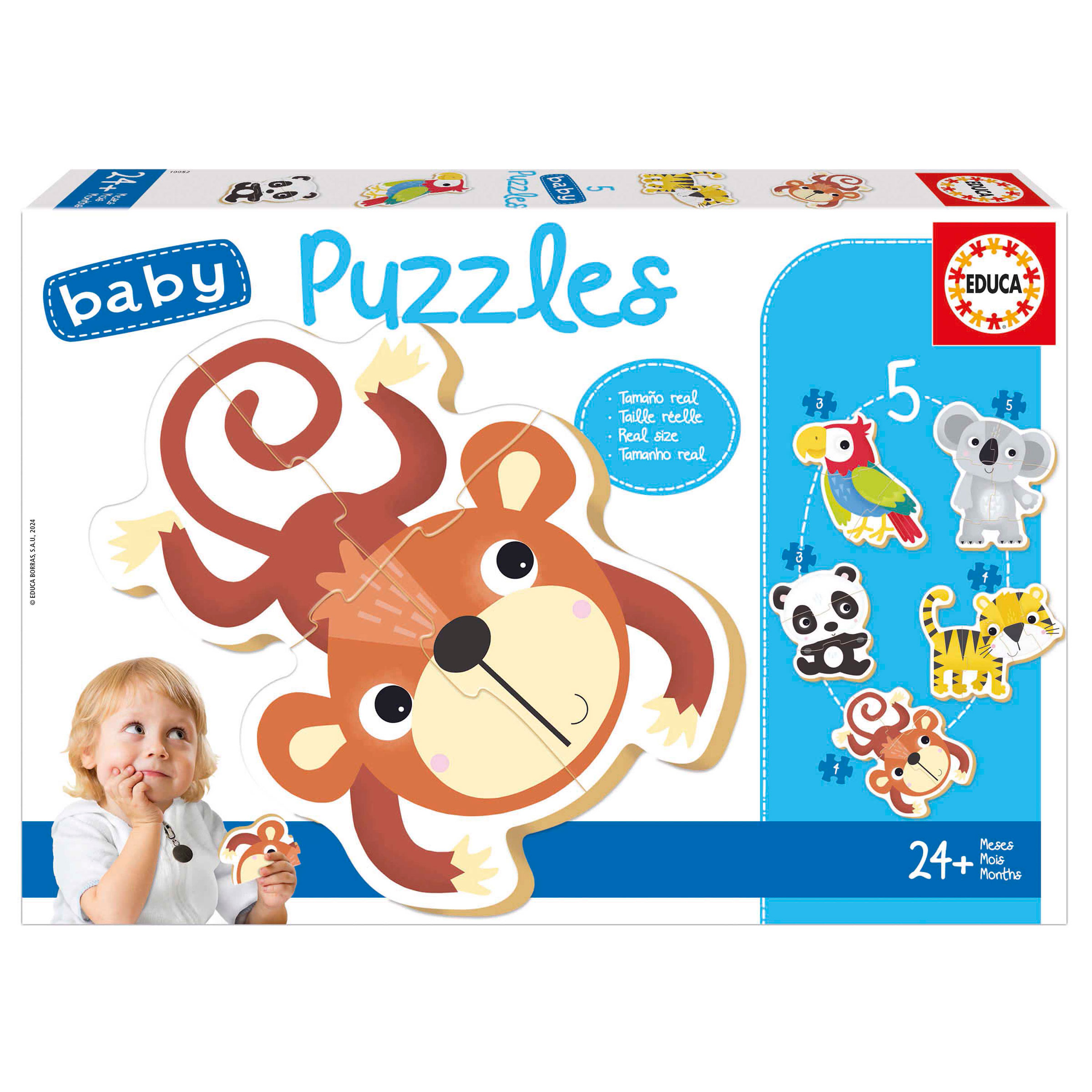 Baby Puzzles Wild Fauna