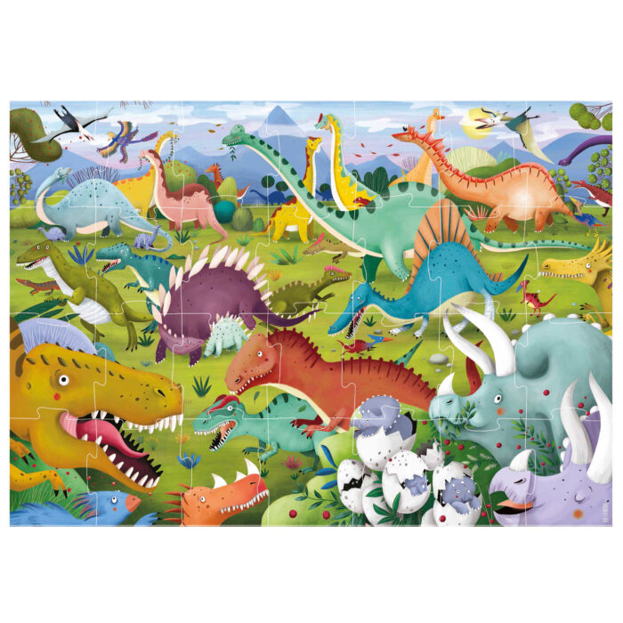 28 Dinossauros Puzzle Max