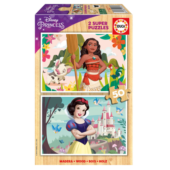 2x50 Disney Princess (Vaiana + Snow White)