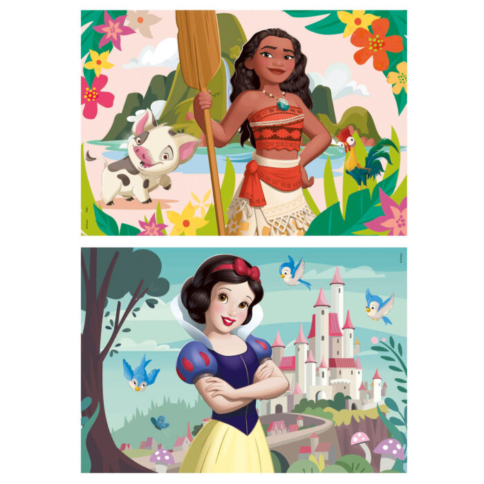 2x50 Disney Princess (Vaiana + Snow White)