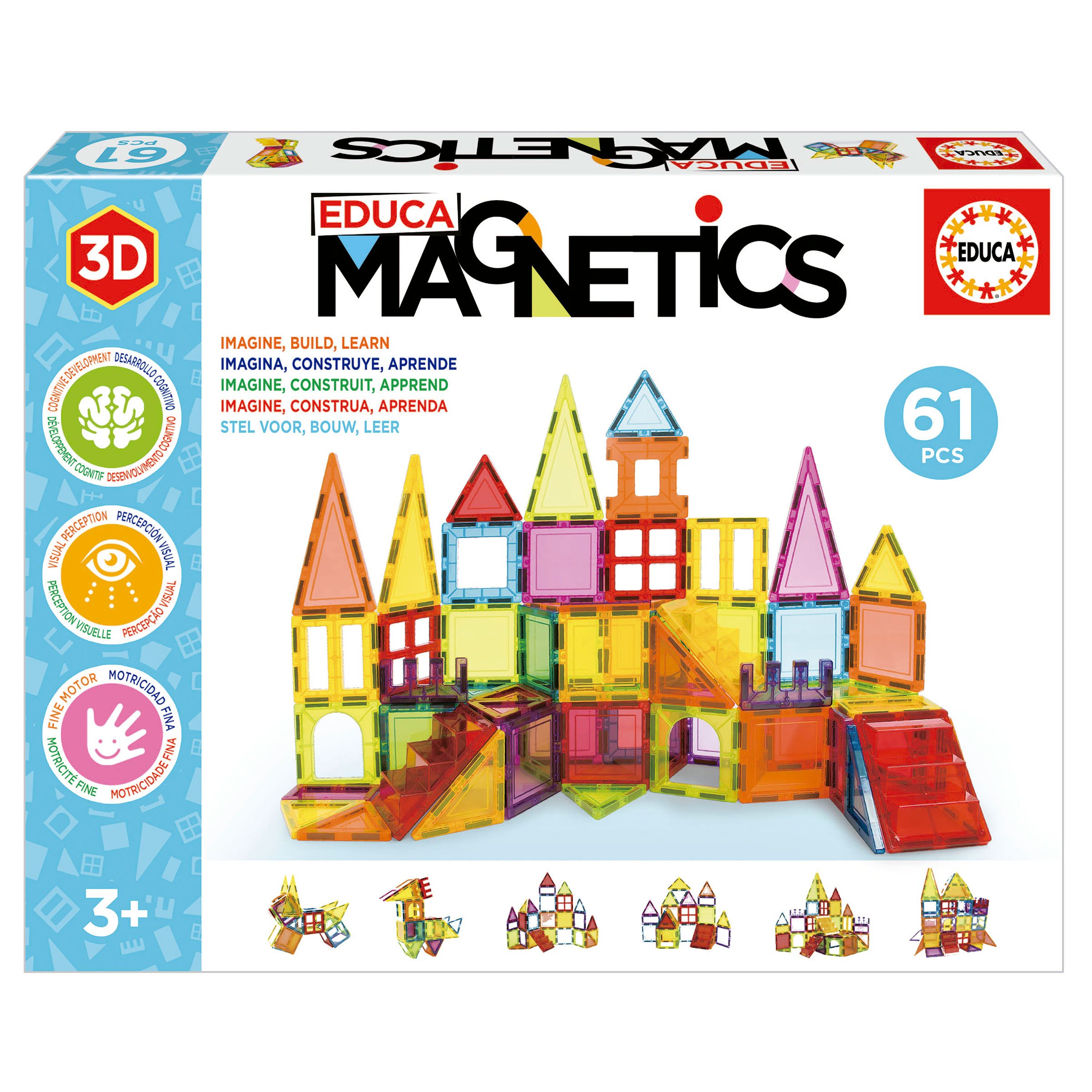 Educa Magnetics 61 peces