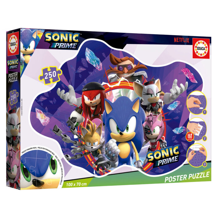250 Poster Puzzle Sonic Prime