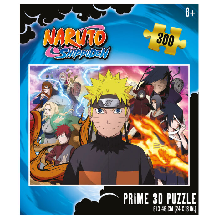 300 Naruto Shippuden 3D Lenticular Puzzle