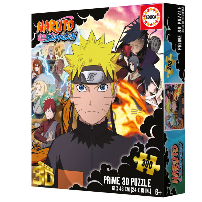 300 Naruto Shippuden 3D Lenticular Puzzle