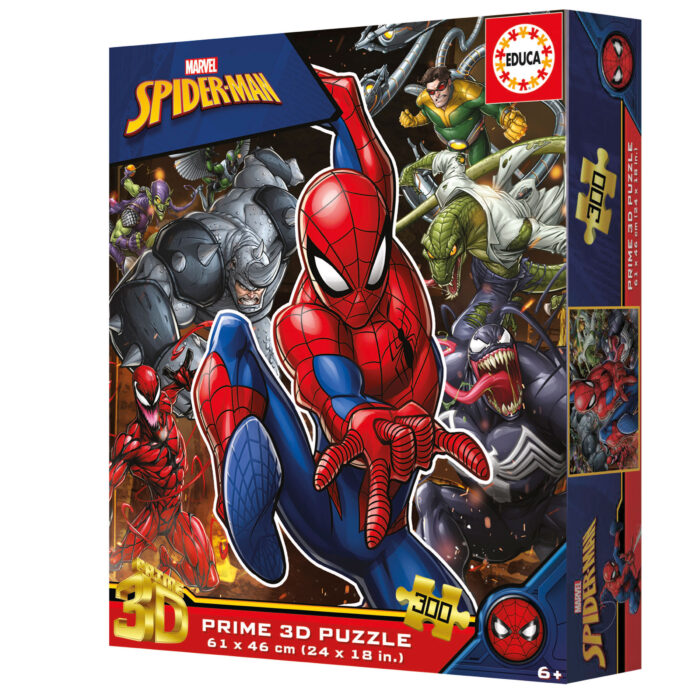 300 Spider-Man 3D Lenticular Puzzle