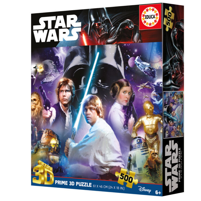 500 Star Wars Classic 3D Lenticular Puzzle