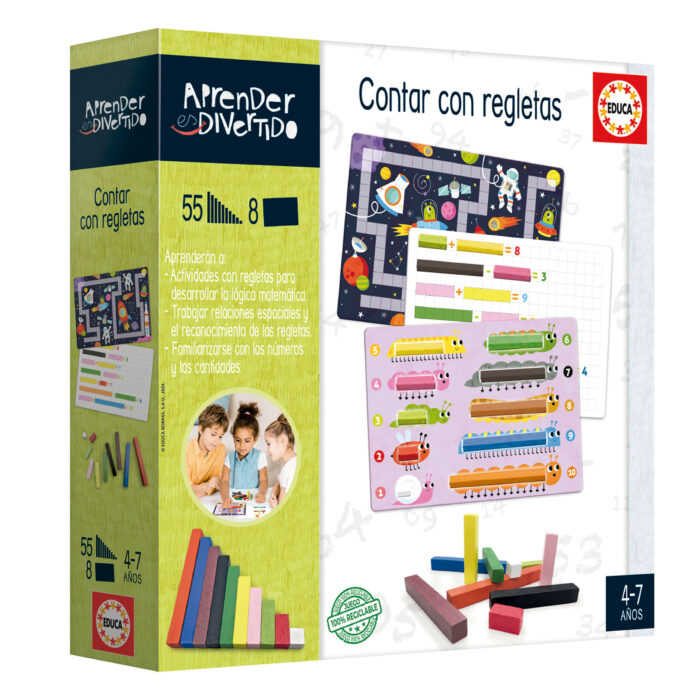Contar con regletas