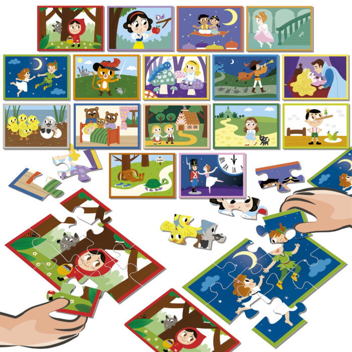 Puzzle Battle Jr Cuentos