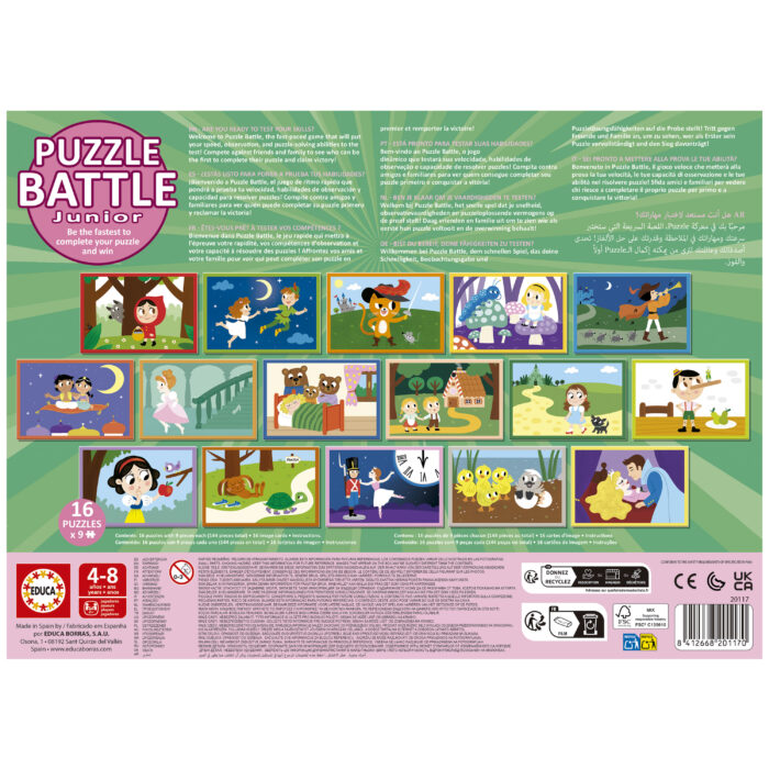 Puzzle Battle Jr Cuentos
