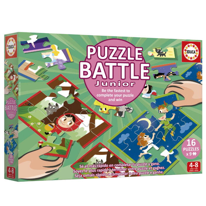 Puzzle Battle Jr Cuentos