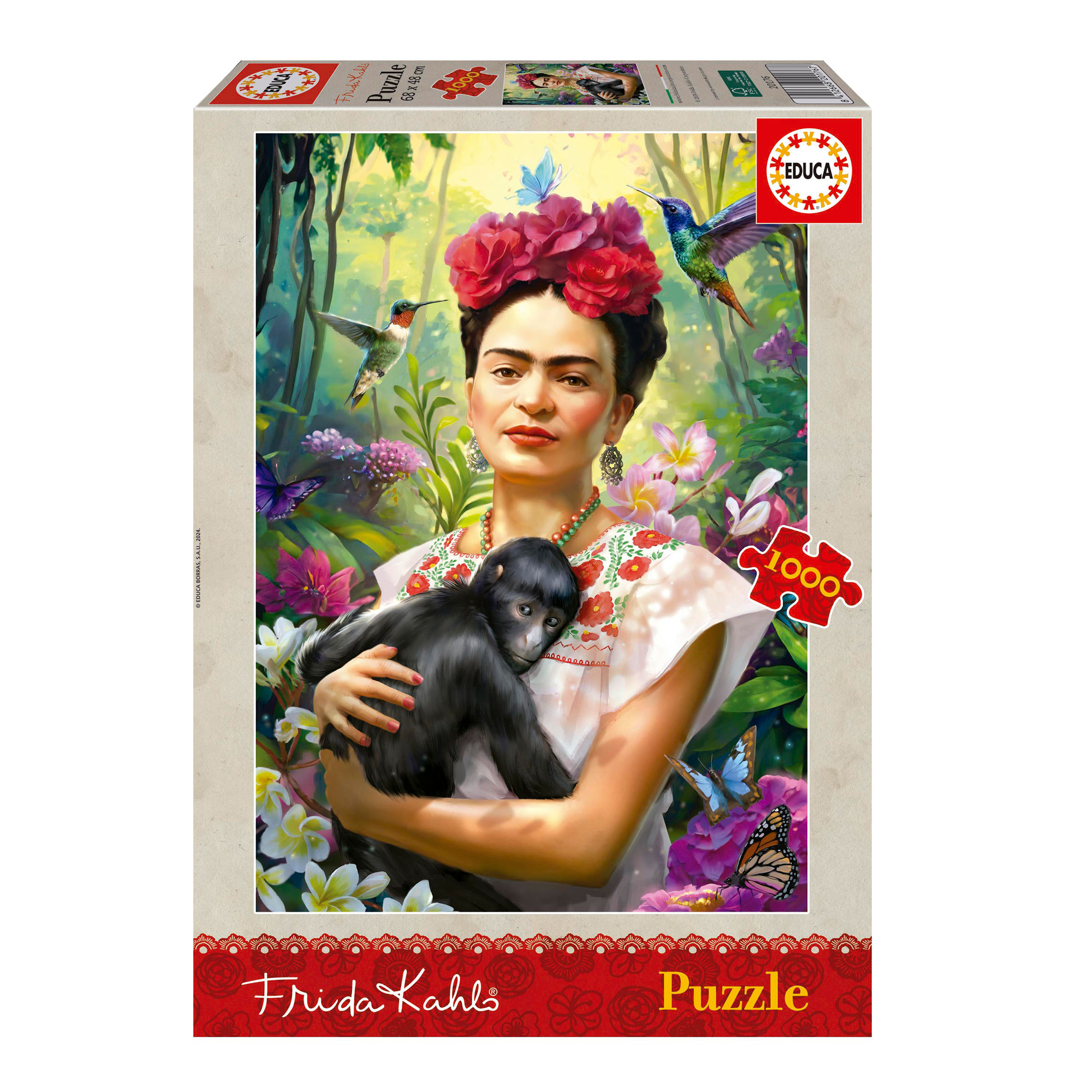 1000 El Jardín de la Vida, Frida Kahlo
