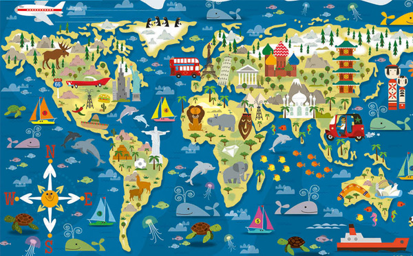 puzzle mapamundi 3000 piezas