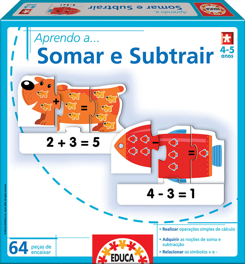 Aprendo a
Somar e subtrair