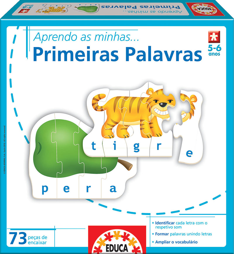Aprendo as minhas primeiras palavras