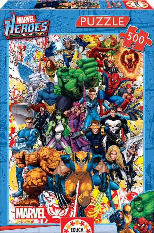 500 Héroes Marvel