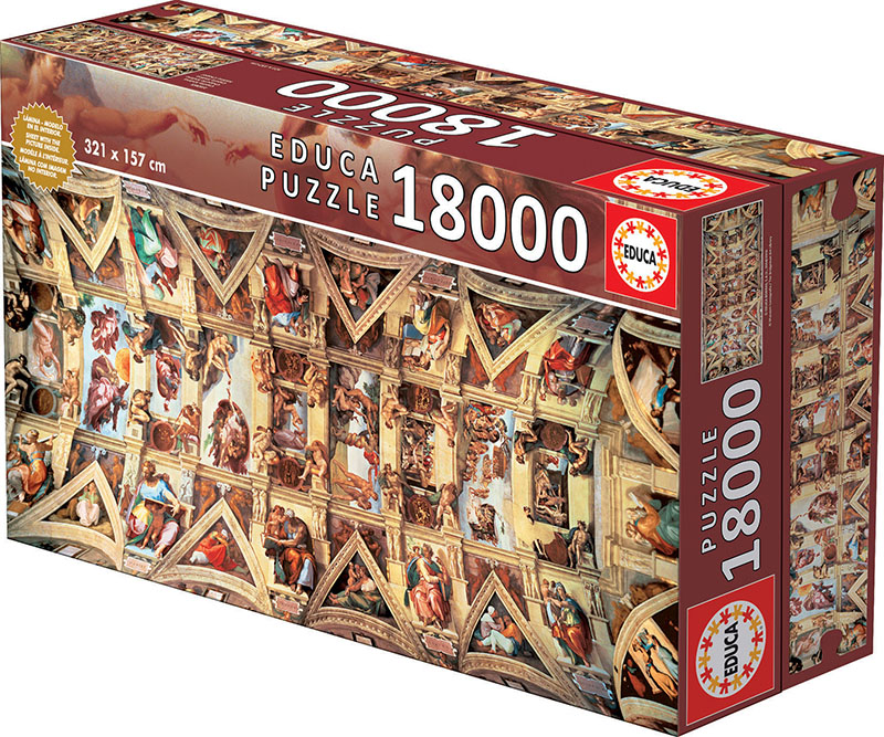 18000 Sistine Chapel