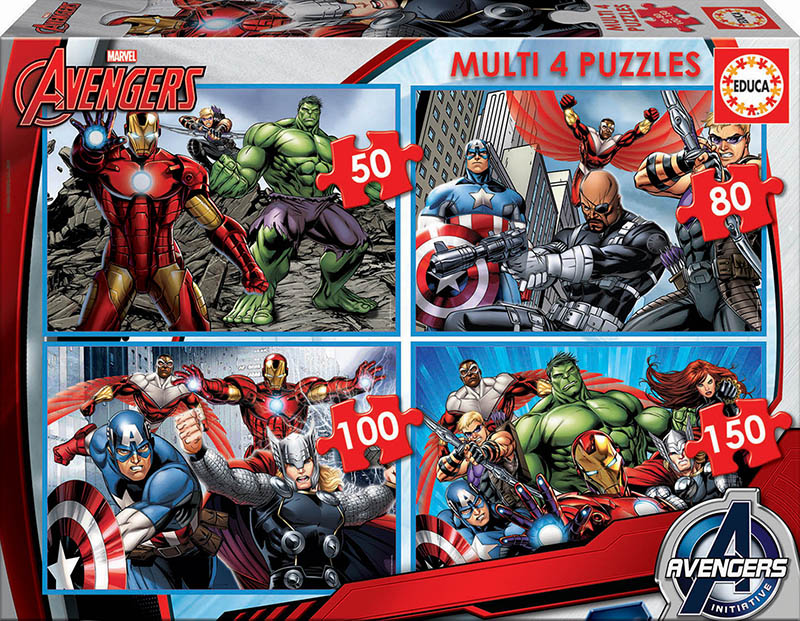 Multi 4 Avengers 50+80+100+150