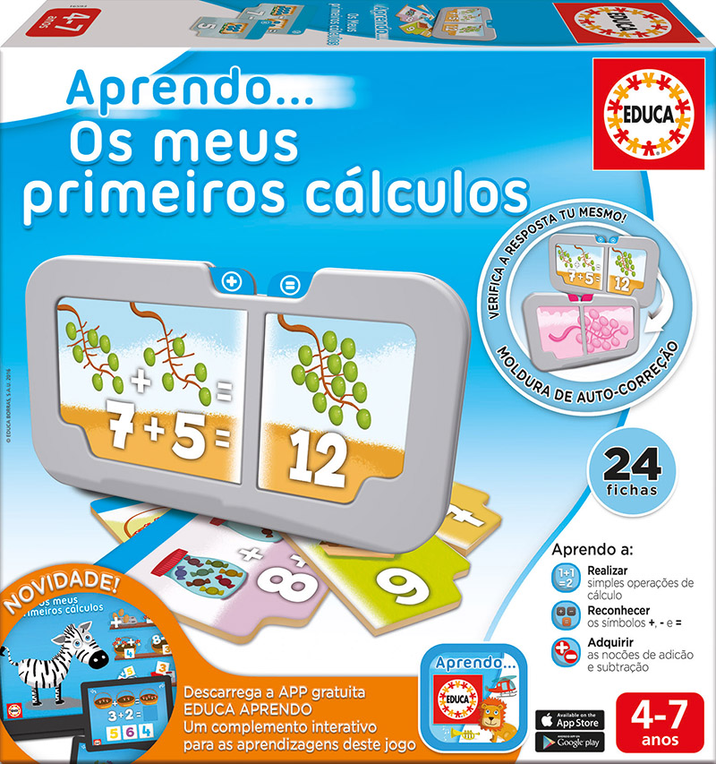 Aprendo… Os meus primeiros cálculos (com App)