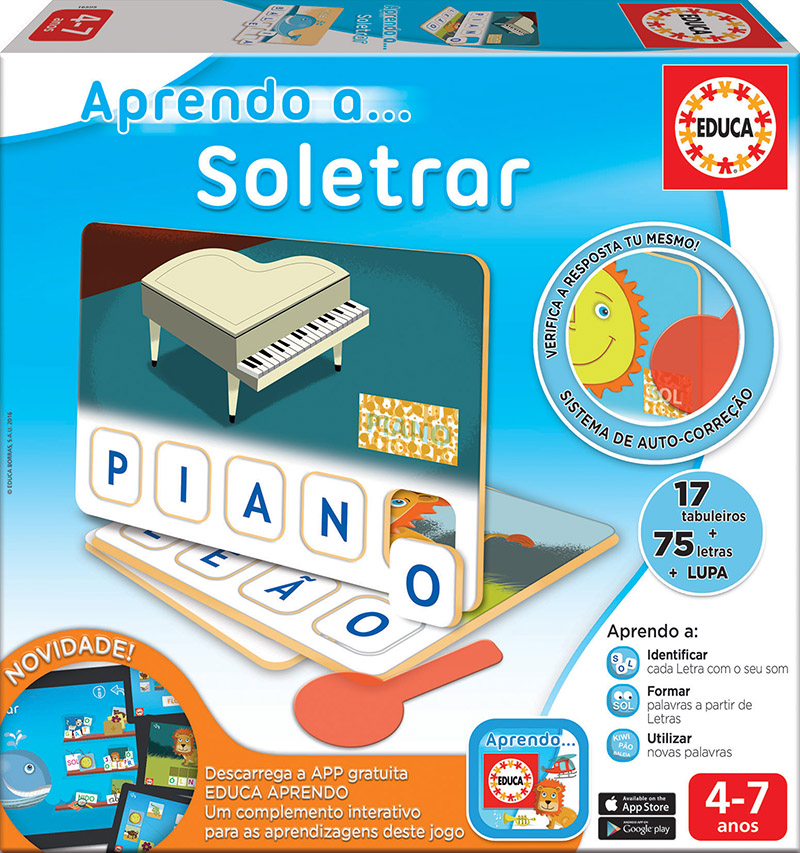 Aprendo a
Soletrar (com App)