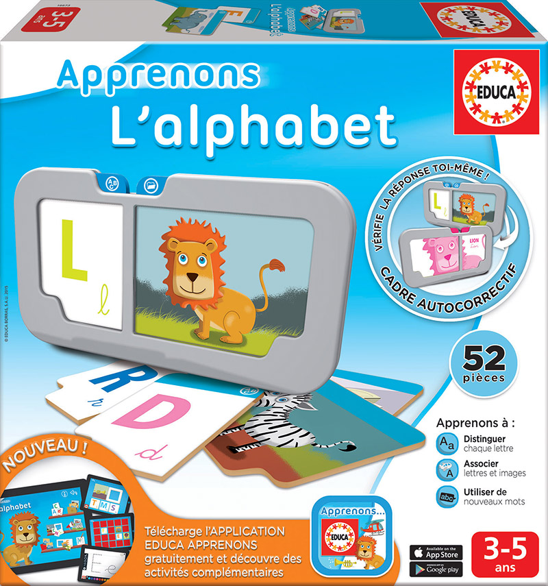Apprenons – l´alphabet