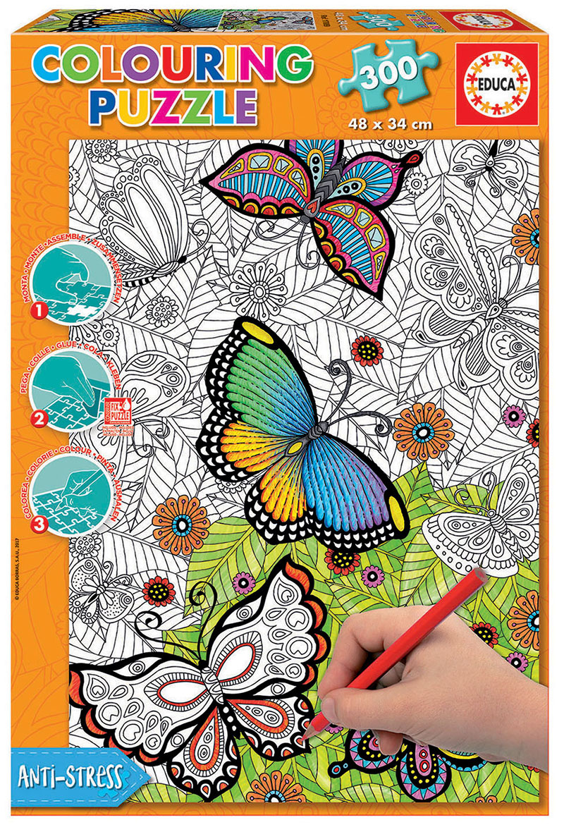 300 All Good Things are Wild and Free ´Colouring Puzzle´
