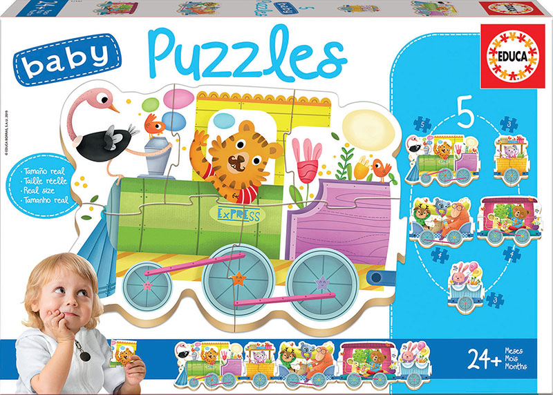 Baby Puzzles Tren de los animales